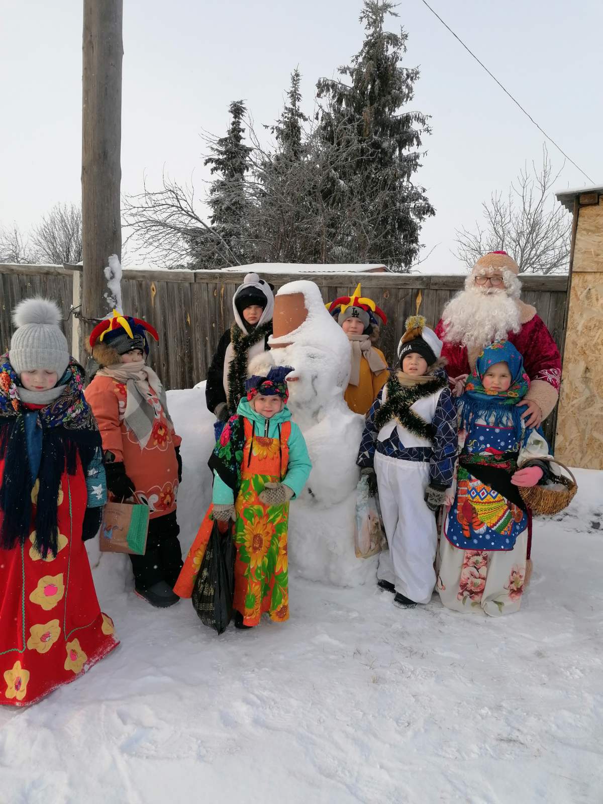 Новогодние каникулы.